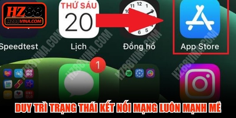 Duy trì trạng thái kết nối mạng của điện thoại luôn mạnh mẽ